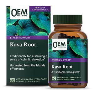 Cápsulas de Raíz de Kava, Suplemento para Mejorar el Estado de Ánimo, Cápsulas de Kava Kava de Acción Rápida, Suplemento Relajante para el Estado de Ánimo, Gotas de Extracto de Kava Calmante - Product Image 1