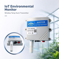 Sensor Suhu dan Kelembapan LoRaWAN Nirkabel IoT untuk Pemantauan Pertanian Cerdas & Gudang