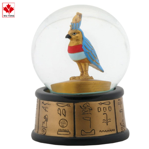 Tùy Chỉnh Quả Cầu Tuyết Quà Lưu Niệm Ai Cập Thiên Chúa Tóc Dài Chim Con Số Nước Bóng Nhựa Quả Cầu Tuyết - Product Image 1