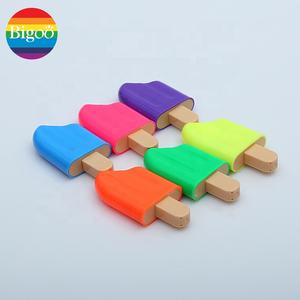 Marcador Fluorescente <span class=keywords><strong>de</strong></span> Plástico con Diseño <span class=keywords><strong>de</strong></span> Paleta <span class=keywords><strong>de</strong></span> Helado, Estilo Divertido, 12 Colores Surtidos para Oficina y Promoción Escolar - Product Image 2