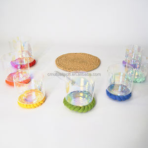 Ensemble de bols chantants en cristal Chakra <span class=keywords><strong>7</strong></span> pièces 432Hz, bol chantant en cristal, instrument de méditation, guérison sonore, yoga - Product Image 3