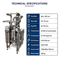 Machine d'emballage automatique de poudre pour lait en poudre, poudre de maïs, poudre de noix, poudre de lait de soja, farine d'avoine