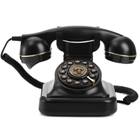 Téléphone filaire rétro OEM ODM pour les mariages enregistrement de livre d'or audio vente en gros de téléphone filaire pour livre d'or