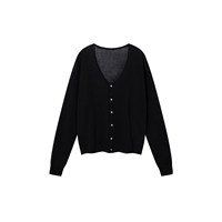 Cardigan ample kaki pour homme 240 grammes avec boutons – Collection 2026