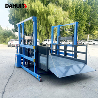 Plateforme de chargement mobile avec surface antidérapante pour centre de transbordement, zone de chargement de camions et chargement de marchandises