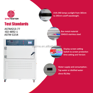 Düzensiz plastik örnek <span class=keywords><strong>UV</strong></span> ayrışma direnci Test odası ISO 4892-1 <span class=keywords><strong>Uv</strong></span> Test ekipmanı - Product Image 3