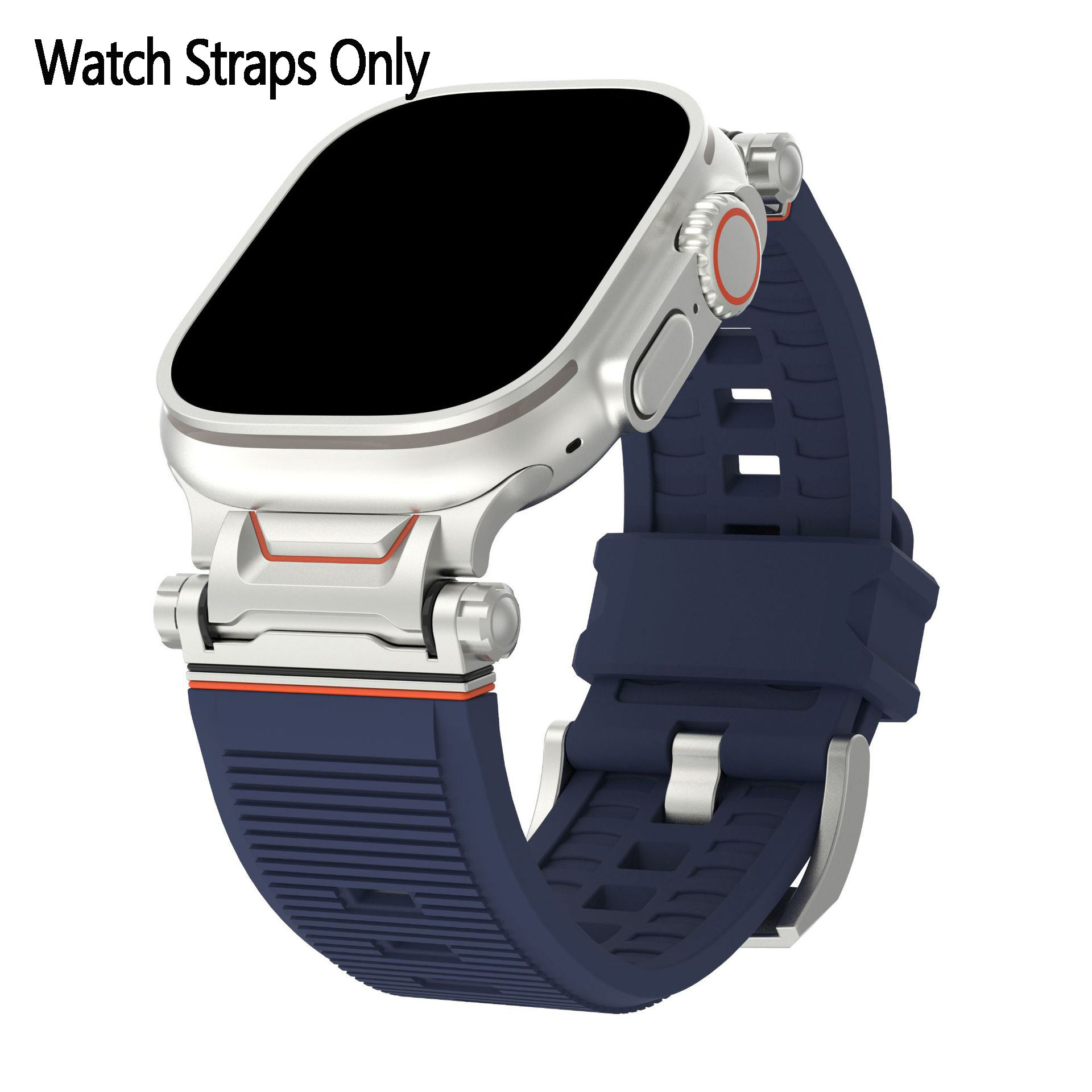 Midnight blue watch strap