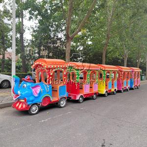 قطار سياحي بدون مسار 16 مقعدًا ركوب قطار كهربائي كبير للأطفال - Product Image 3