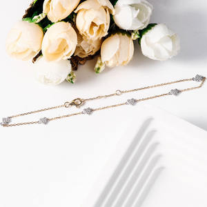 Pulsera de corazón de oro macizo de 10K, 14K, 18K, pulsera de corazón pequeño, pulsera de diamantes de laboratorio pavimentada de doble cara, regalo de hermana de la suerte - Product Image 6