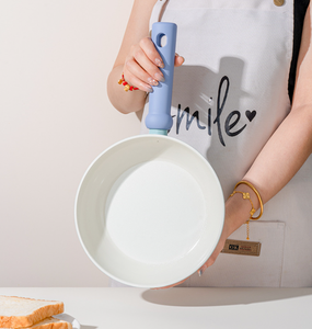 Sartén Antiadherente Azul con Tapa de Vidrio, 24cm/28cm, Apta para Inducción, Libre de PFOA, Mango Ergonómico, 2026 - Product Image 5