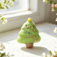 Jouet Squishy Mini Biscuit Croustillant de Noël, Jouet Anti-Stress à Presser, Jouet de Décompression Relaxant, Vente en Gros