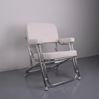 Chaises longues pliantes durables pour fournitures et accessoires essentiels de bateau marin