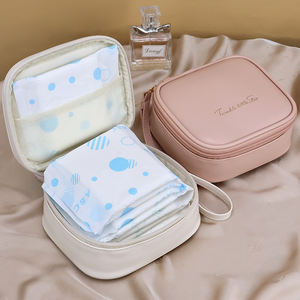 Bolsa de <span class=keywords><strong>Maquillaje</strong></span> Portátil Multifuncional Popular, Mini Bolsa de Viaje para Almacenamiento de Toallas Sanitarias, Tampones y Parches Sanitarios - Product Image 2