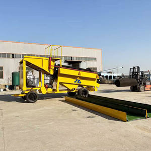 100tph अलुशीशीरा रॉक गोल्ड डायमंड मेरा वॉशिंग प्लांट कंसेंटर के साथ अलगर सोने की धुलाई मशीन - Product Image 3