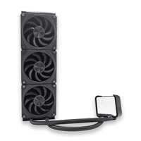 Enfriador Líquido para CPU Q360-PB ARGB Aura Sync de 360 mm, Enfriamiento de Agua de Alto Rendimiento para Procesadores, Aura Sync 360 mm