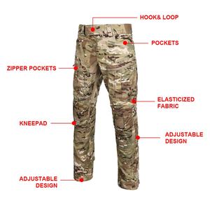 Pantalon de sport tactique cargo pour homme G3, nouveau pantalon de combat camouflage avec genouillères pour la randonnée et la chasse - Product Image 4
