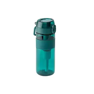 Factory direct 500ml filter water bottle with imported AHLSTROM filter suitable for hiking