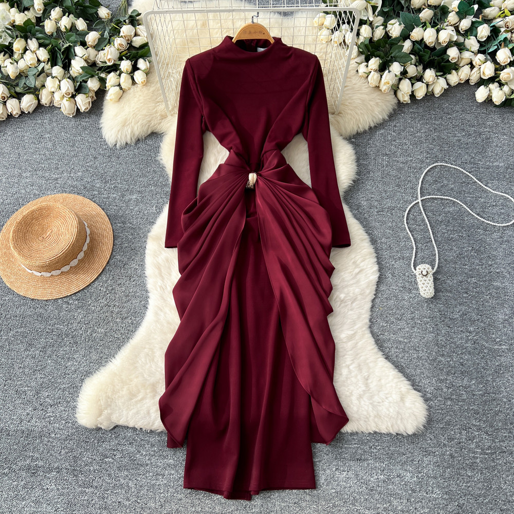 maxi dresses semi formal Silky Lilac Purple Cowl Neck Maxi Dress - ON SALE main image 0