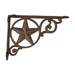 ชั้นวางของแบบชาวตะวันตกอุปกรณ์สำหรับติดผนังรูปม้าทำจากเหล็กหล่อสำหรับฟาร์มปศุสัตว์ - Product Image 6