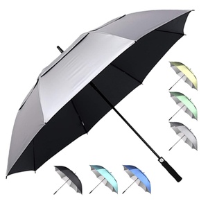 Compre al por Mayor Sombrillas de Golf Rectas con Doble Toldo, Apertura Automática, Resistentes al Viento, Tamaños Extra Grandes para Eventos Deportivos y Patrocinios - Product Image 1