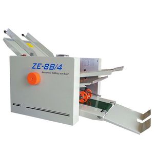 Machine à plier le papier automatique ZE-8B/4, machine à plier le papier standard à haute vitesse pour la fabrication de documents et de livrets - Product Image 1