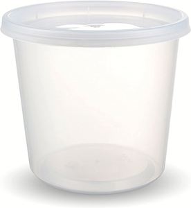 Boîtes en plastique pour micro-ondes avec couvercles anti-fuite, contenants de 24 oz pour la conservation des aliments - Product Image 1