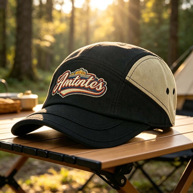 Custom Retro Color-block Polyester/Cotton Adjustable Quick-drying Unisex Baseball Cap Lightweight Breathable Sports Image