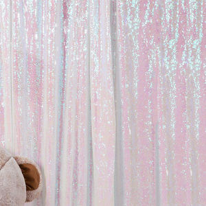 カスタマイズされた4フィートX 6フィートレインボースパンコールバックドロップ取り外し可能フォトホール背景ウェディングパーティー & イベントお祝い新着用 - Product Image 4