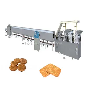 Línea de producción industrial automática de galletas duras y suaves, máquina para hacer galletas y galletas