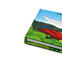 Impression personnalisée de livres d'histoires pour enfants, couverture rigide, couleur intégrale, livre d'aventures avec des animaux de dessin animé, pour la lecture avant le coucher des enfants d'âge préscolaire