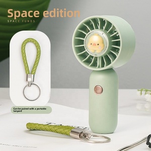Mini ventilateur portable tendance avec logo personnalisé, <span class=keywords><strong>rechargeable</strong></span>, pour un refroidissement personnel, fonctionne sur batterie, 3 vitesses, super silencieux, pour téléphone - Product Image 6