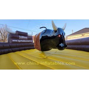 Juegos comerciales para adultos Paseo mecánico Rodeo Bull Riding Machine Controles Máquina inflable Bull Ride para ventas - Product Image 2