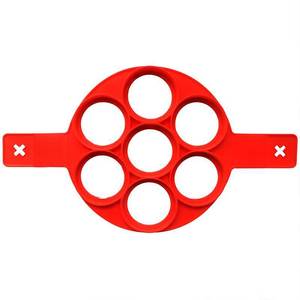 Silicone 7-Hole Pancake Maker Egg Mold Round Cooking Tool For Baking - Product Image 5