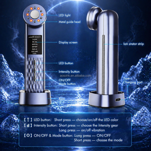 เครื่องนวดหน้า OEM แบบชาร์จได้ ร้อน-เย็นอเนกประสงค์ ช่วยยกกระชับผิวหน้า - Product Image 6