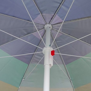 <span class=keywords><strong>Parasol</strong></span> de plage rayé UPF50+ Protection UV <span class=keywords><strong>Parasol</strong></span> portable pour l'extérieur - Product Image 5