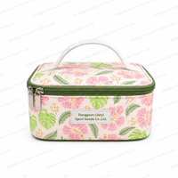 Trousse de Maquillage de Voyage Personnalisée en Polyester avec Fermeture Éclair et Poignée pour Accessoires de Beauté, Trousse de Toilette – Fournisseur d'Usine Personnalisée