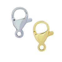 18K Plaqué Or 10MM Homard Fermoirs Crochets Connecteurs pour la Fabrication de Bijoux Collier Bracelets Boucle Bijoux Chaîne Fin Accessoires