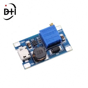 Módulo de Fuente de Alimentación Elevadora de Voltaje DC-DC MT3608, Placa Elevadora de Voltaje con Salida Máxima de 28V 2A para Kit DIY Arduino - Product Image 2