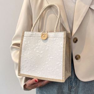 Sacs fourre-tout naturels réutilisables et imperméables de luxe pour courses de vêtements - Product Image 4