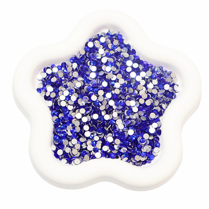 Strass non thermocollants en gros, tailles SS6, SS10, SS16, SS20, SS30, SS34, SS40, pierres en verre cristal à dos plat <span class=keywords><strong>pour</strong></span> décoration dentaire et nail art - Product Image 3
