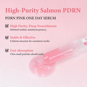 Serum Intensif Ampul Kolagen <span class=keywords><strong>Glutathione</strong></span> Asam Hialuronat Perawatan Kulit Korea OEM Custom 99% DNA Salmon PDRN Pink One Day - Product Image 3