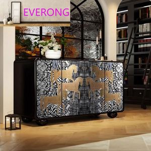 <span class=keywords><strong>Meuble</strong></span> d'entrée peint de style antique, buffet de salon, <span class=keywords><strong>meuble</strong></span> de rangement, armoire de salle à manger d'hôtel, vitrine Dream Horse - Product Image 3
