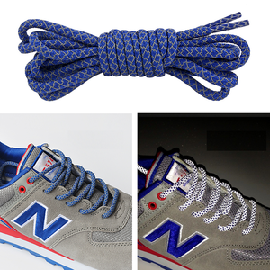 En gros Haute Qualité Ronde Lacets Réfléchissants 4mm Réfléchissant lacets pour Chaussures De Course - Product Image 5