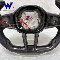 Volant en cuir et fibre de carbone personnalisé en forme d'avion pour BMW X3 G01 X4 G02 X5 M3 X6 G80 M4 G82 G05 G11 G20 G30 Z4 G29