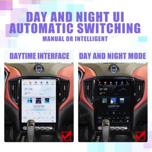 Autoradio stéréo GPS Android 11 DSP 12,1 pouces pour Maserati GHIBLI 2013 2014 2015-2021, écran vertical, lecteur multimédia - Product Image 3