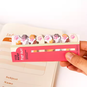 Cute Animal Stationery Sticky Notes Memo Index <strong>Posted</strong> <strong>It</strong> Sticker Memo Pad Bookmark Index Tab Sticky Notes Label Paper Stickers - Product Image 5