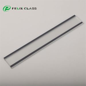Bande de verre trempé personnalisée avec impression sérigraphique pour éclairage LED mural linéaire - Product Image 6