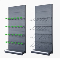 Étagère murale de magasin personnalisée avec cadre métallique pour centre commercial