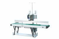 Machine d'emballage semi-automatique pour grains de café Ewinall DCS-100FA1 50-70 kg, balance numérique pour ensachage