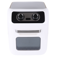 Zehui Usine 12L Four Mécanique Friteuse À Air En Plastique Manuel CE CB GS LFGB ROHS ETL Carré Ménage Friteuse À Air
